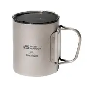 MOBI GARDEN Double Wall Titanium Cup, 300ml