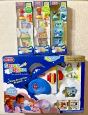 LITTLE TIKES STORY DREAM MACHINE + 3 EXTRA BOOK COLLECTIONS **NEW**