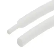 Heat Shrink Tubing 2:1 Cable Sleeving Tube Wrap 1/4" Dia/5m/White
