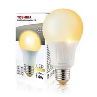 在飛比找燦坤線上購物優惠-東芝TOSHIBA 14W LED燈泡-黃光(3500463