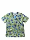 SB Scrubs New Floral Pattern Size XS Scrub Top