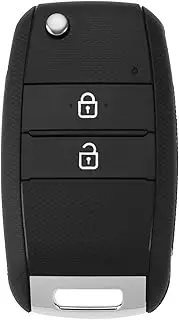 OTOTEC 2-Button Flip Key Case Shell with HYN17 Blade Compatible with Kia Picanto 2013-2016 Replacement Remote Key Housing