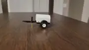 Custom 1/50 Scale Small Towable Generator in White
