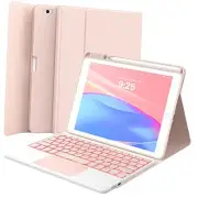 Keyboard Case for iPad 9th Generation 10.2", iPad 8th/ 7th/Air 3, Detachable
