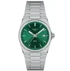 TISSOT PRX T137.210.11.081.00 Green Quartz Stainless Unisex Watch New in Box