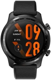 Mobvoi TicWatch Pro 3 Ultra - Shadow Black - Stainless Steel - Black - Fluoro Rubber - Refurbished (Excellent Condition)