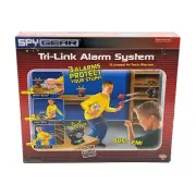 New 2006 Spygear Tri-Link Alarm System 3 Linked Hi-Tech Alarms Wild Planet