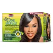 African Pride Olive Miracle Anti-Breakage Deep Conditioning Relaxer Regular