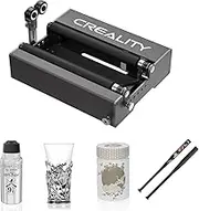 Creality 3D Official Laser Rotary Roller, 360° Engraver Y-axis Module for Engraving Cylindrical Objects, 7 Adjustment Diameters 5mm to 120mm, Compatible with Falcon2 22W, CR-Laser Falcon 10W