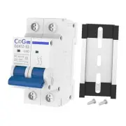 DC Miniature Circuit Breaker, 2 Pole 40 Amp 1000V DC Disconnect Switch for 40A