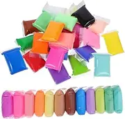 UPKOCH 36 Packs Colored Clay Kit for DIY Craft for Easy to Shape Safe Material for Creative Play and Imagination Development