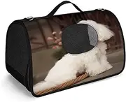 Pet Handbag,French Poodle Fashion Dog Carrier,Small Pet Carrier,pet Carrier Handbags,Travel Pet Handbag for Cat and Samll Dog