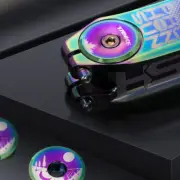 Lightweight Aluminium Oil Slick Headset Stem Top Cap Perfect Replacement Part