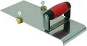 MARSHALLTOWN The Premier Line 3490D 14-Inch by 5-Inch 3/4-Inch Radius, 3/4-Inch Lip 1/2-Inch Depth Bit Stainless Steel Edger-DuraSoft Handle with Adjustable Groover