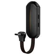 L49 3 In 1 Type-C / USB-C Male to Dual Type-C / USB-C & 3.5mm Female Adapter