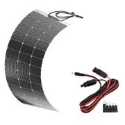 VoltX 100W Solar Panel Flexible + MC4 to DC5521 Adapter