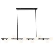 Moran 14 Light Pendant, Black, Opal Matte
