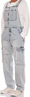 [Jet Lag] Overall B, Denim Bleached, 40W