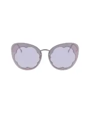 Salvatore Ferragamo F178M Flower unglae Women Purple Sunglasses