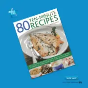 80 Easy Simple Quick Cookbook Recipes Cooking Book Dinner Lunch GIFT25 IN BK1