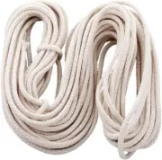 50 Feet round Cotton Oil Lamp Wick 1/4" for Kerosene Burner Lighting and Paraffi