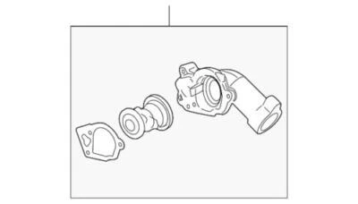 Genuine GM Housing Assembly-Eng Cool Therm 12597257