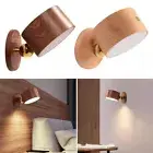 LED Reading Wall Mounted Touch Light USB Rechargeable Bedside Desk Lamp Dimmable
