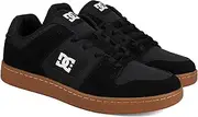 [DC] Men's Manteca 4 Skate Shoe, Black/Gum, 9, Black/Gum, 9