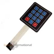 12 Key Membrane Switch Matrix Array Keypad Keyboard Arduino AVR 4x3 Raspberry Pi