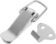 DOITOOL Sturdy Spring Action Latch Stainless Steel Lock Buckle Multipurpose for Luggage Toolbox Drawer Mechanism