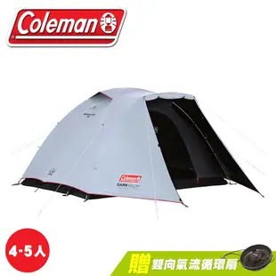 【Coleman 美國 TOUGH 氣流循環圓頂帳/3025+】CM39087/露營家庭帳/客廳帳/寢室帳棚