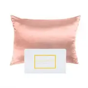 Pure Silk Pillow Case by Royal Comfort-Blush