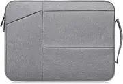 Canvas Cover for Samsung Galaxy Tab S9 FE, S9, S8, S7, A8, S6 Lite, iPad 10.2, 10.9, Air, Pro, Fire HD 10, Surface Go 10.5 (Gray)