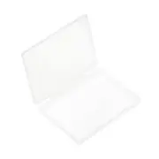 A6 Clear Plastic Storage Box, 4 x 6 Inch Flat Case Holder for Beads/Tools/Let...