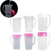 Food Grade Plastic_Measuring Water Pitcher Jug with Lid for Cold Water Tea Juice