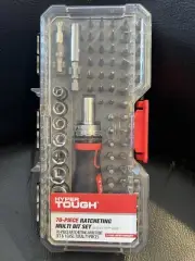 Hyper Tough 70-Piece Socket and Bit Set in Click Fit™ Case, 42035CF
