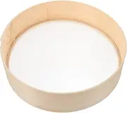 LeoLeoii Flour Sieve Sifter for Kitchen Flour Sifter Wood Manual Flour Strainer Flour Straining Sieve Baking Tool Sieve for Baking Wood Baking Sieve Flour Sieving Tool Sifting Tool