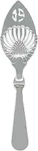 Jeruytgh Absente Spoon - Drinking Filter Spoon with Hollow Design,Kitchen Bar Tool Stainless Steel Slotted Serving Spoons Absinthe Fountain Spoon for Catering Buffet