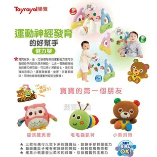 日本 Toyroyal 樂雅 七用床邊音樂鈴 健力架 健身架