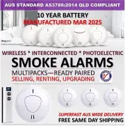 Gold Coast ANKA Wireless Interconnected Photoelectric Smoke Detector 10 Years