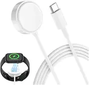USB-C Charging Cable for Apple Watch Series 10 9 8 7 6 5 4 3 2 1 SE Ultra, Charging Station Magnetic, Charger Compatible with iWatch Original, 1 m Cable (No Adapter)