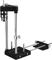 Drill Stand for Drill, Portable Drill Positioner Precision Positioner Positioner for Woodworking,Portable Drill Press Stand (Black)