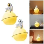 LED Spaceman Bedside Night Light 3D Astronaut Moon Lamp Spaceman 3D Moon Lamp