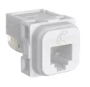 Clipsal ICONIC MODULAR SOCKET RJ12 Connector CAT-3 4-Contact,Telephone*AUS Brand