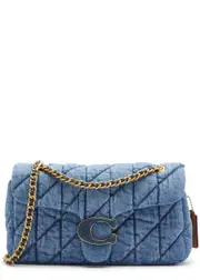 Coach Tabby 26 Quilted Denim Shoulder bag ONE SIZE