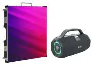 American DJ EVS3 Vision Series 3.91mm RGB SMD2121 LED Video Panel+Home Speaker