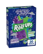 Fruit Roll-Ups Fruit Flavored Snacks Mystery Flavor Solar Melon and Star Berry