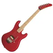Kramer The 84 Radiant Red Electric Guitar With Seymour Duncan Pu Floyd Rose