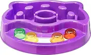Amazon Basics Pet Activity Center and Feeder, Purple