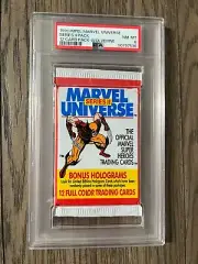 1991 Impel Marvel Universe 2nd Issue Foil Pack PSA Graded - MCU Wolverine